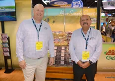 Ryan Debuskey and Luis Munoz from Sunview Marketing International had a busy show lots of new customers domestic and international interested in their table grapes and other fruit.